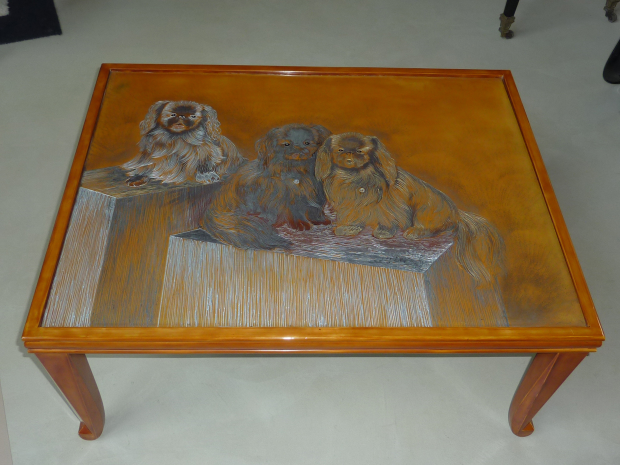 Table basse Art Déco 1928 - DUNAND